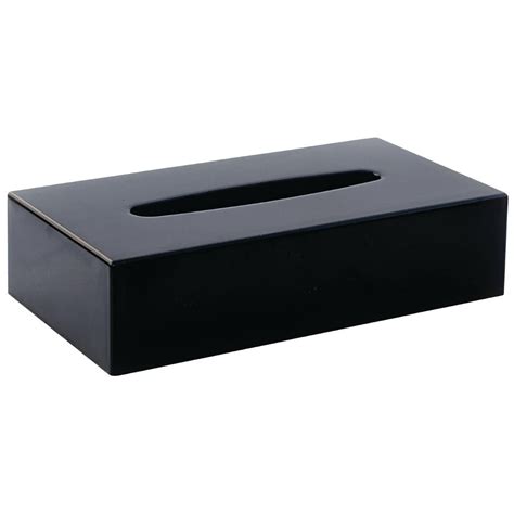 metal rectangular tissue box holder|tissue box covers rectangular black.